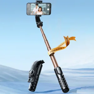 سه پایه و مونوپاد شاتر دار رتاکو Rtako Mini Clip Selfie Stick Q10R