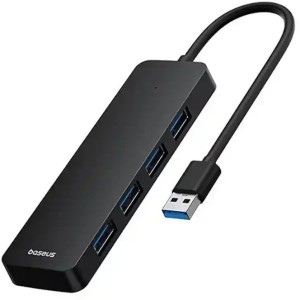 هاب 4 پورت USB 3.0 باسئوس مدل BS-OH080 15cm