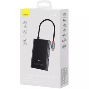 هاب 8 پورت USB-C باسئوس مدل BS-OH082 Focus Series