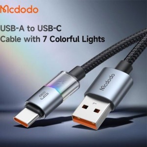 کابل تبدیل USB به USB-C مک دودو مدل CA-818 طول 1.2 متر