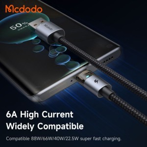 کابل تبدیل USB به USB-C مک دودو مدل CA-689 طول 1.2 متر