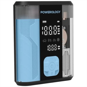 جامپ استارت و پمپ باد پاورولوژی Powerology 3-In-1 Jump Starter & Tire Inflator PPBCHA96BKBU