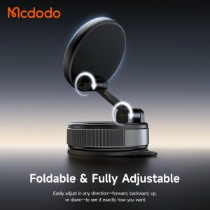 هولدر وکیومی مگنتی تاشو موبایل مک دودو MCDODO TB-8540 CarGO Car Phone Holder