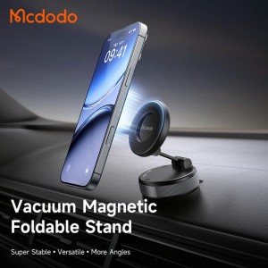 هولدر وکیومی مگنتی تاشو موبایل مک دودو MCDODO TB-8540 CarGO Car Phone Holder