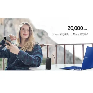 پاوربانک 25 وات سامسونگ مدل EB-P5300 ظرفیت 20000 میلی‌آمپرساعت