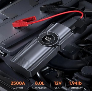 جامپ استارتر و پمپ باد گرین لاین Green Lion Portable Jump Starter with Air Pump GNJUMPSTRBK