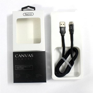 کابل تبدیل USB به لایتنینگ رسی مدل Canvas