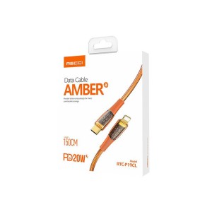 کابل تبدیل USB-C به لایتنینگ رسی مدل RTC-P19CL