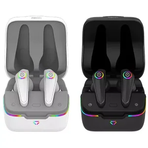 هندزفری مخصوص بازی بلوتوثی (بی سیم) رسی مدل REP-W37 Armour یا Recci MechWarrior TWS Earbuds ENC Edition
