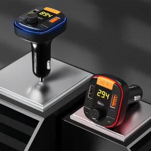 شارژر فندکی و گیرنده بلوتوث RQ01 رسی