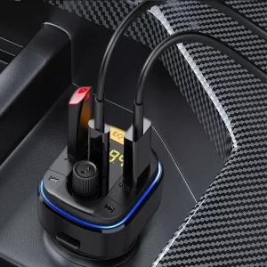 Recci RQ01 multifunctional wireless car MP3 player Bluetooth