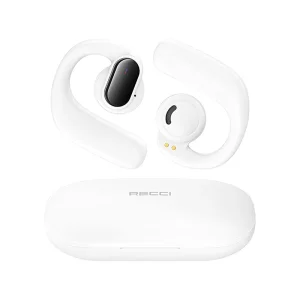 هندزفری بلوتوثی REP-W60 رسی (RECCI REP_W60 TWS EARPHONE BT V5.3 ERGONOMIC HANGING EAR DESIGN)