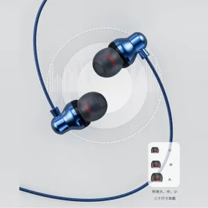 هندزفری سیمی با جک 3.5 میلی‌متری رسی RECCI REP-L35 headset 3.5mm wired headset