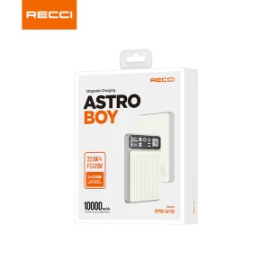 RECCI RPB-W18 10000mAh power bank magnetic charging astro boy