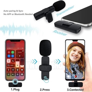 میکروفن یقه ای مدل K8-Type C
