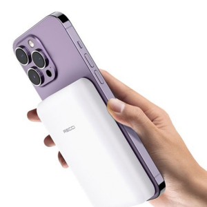 پاوربانک رسی مدل RPB-W09 ظرفیت 10000 میلی آمپر ساعت (Recci Wireless Magnet Power Bank 10000mah RPB-W09)