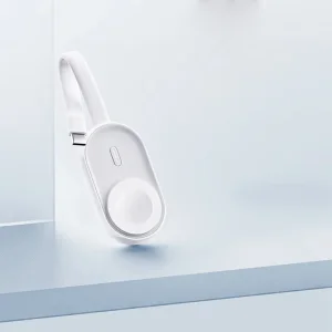 کابل شارژ ساعت هوشمند RCW-29 رسی (Wireless charger Recci RCW-32 2in1 15W Magnetic Charger Holder White)