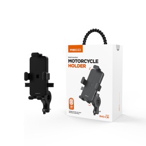 پایه نگهدارنده گوشی موبایل RHO-C30 رسی (RECCI RHO-C30 MULTI-FUNCTION MOTORCYCLE HOLDER)