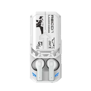 هندزفری بلوتوثی REP-W51 رسی (Recci REP-W51 RAZOR earphones Sliding cover design)