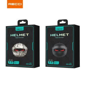 هندزفری بلوتوثی گیمینگ REP-W48 رسی (Recci REP-W48 Helmet Appearance TWS earbuds)