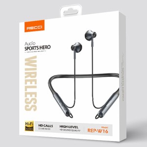 هندزفری بلوتوث گردنی REP-W16 رسی (Recci Neck-band Sports REP-W16)