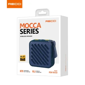 اسپیکر بلوتوثی قابل حمل RSK-W33 رسی (Recci RSK-W33 Mocca Speaker)