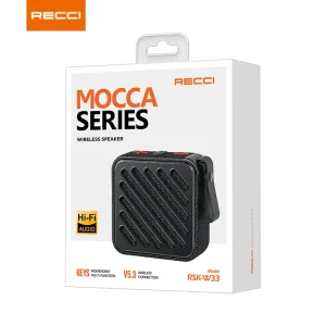 اسپیکر بلوتوثی قابل حمل RSK-W33 رسی (Recci RSK-W33 Mocca Speaker)