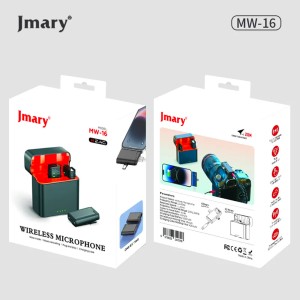 میکروفون یقه‌ای وایرلس کیس دار مدل MW-16