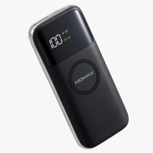 پاوربانک بی سیم مومکس مدل Q.Power IP90D ظرفیت 10000 میلی آمپر ساعت
