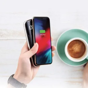 پاوربانک بی سیم مومکس مدل Q.Power IP90D ظرفیت 10000 میلی آمپر ساعت