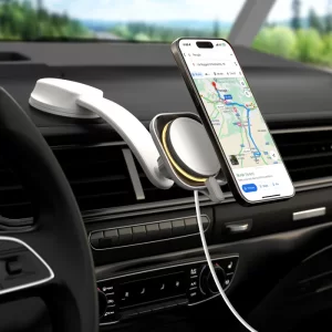 شارژر بی سیم 1-Charge Flow Pro | MagSafe Wireless Charging Car Mount (15W)