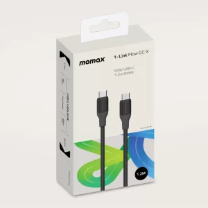 کابل تبدیل 1-Link Flow | USB-C to USB-C Cable 60W (1.2m) مومکس (momax)