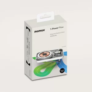 پاوربانک مگنتی پنج هزار 1-Power Flow | Wireless Battery Pack (5000mAh) مومکس (momax)