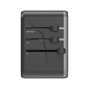 شارژر مسافرتی 5 پورت 1-World | Universal 5-Ports Travel Charger (GaN 70W) مومکس (momax)
