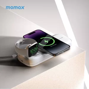 شارژر بی سیم 3 کاره Airbox Go | MagSafe Power Capsule (10000mAh) مومکس (momax)