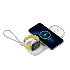 شارژر بی سیم 3 کاره Airbox Go | MagSafe Power Capsule (10000mAh) مومکس (momax)