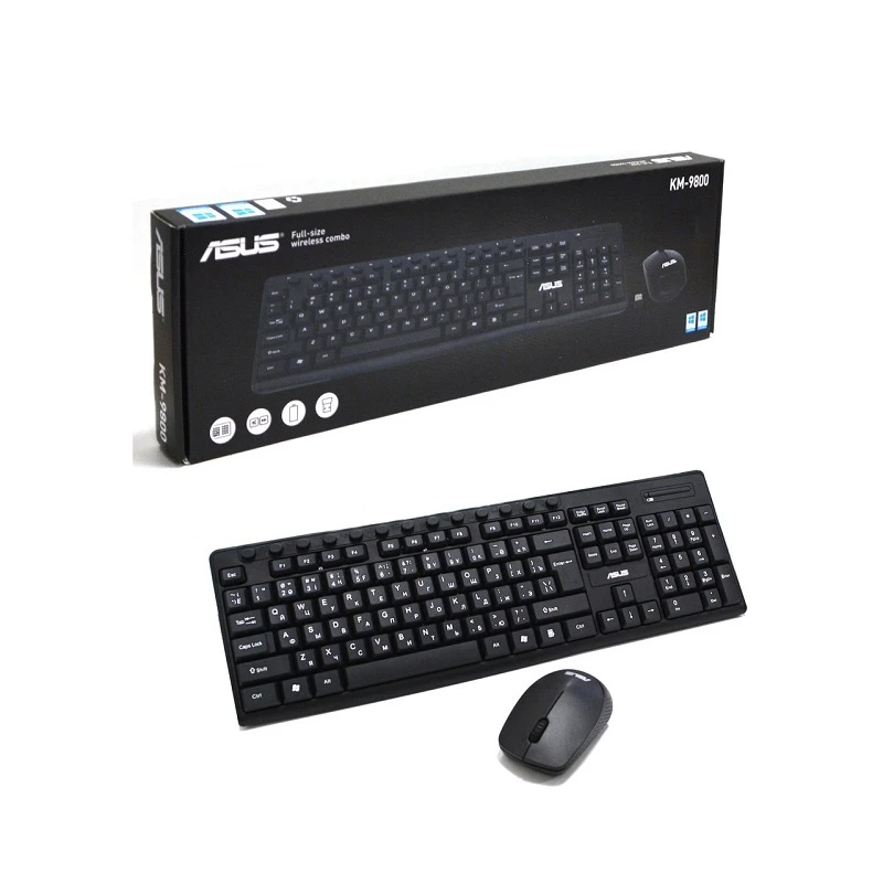 کیبورد ماوس بی سیم Asus KM-9800