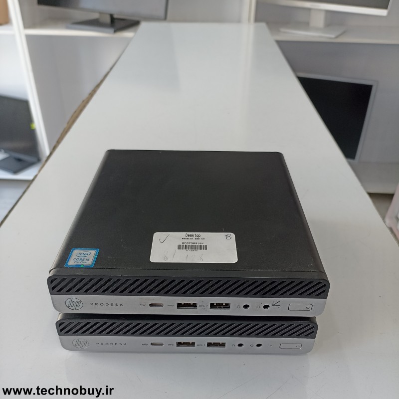 تاینی کیس استوک HP 800 G3 پردازنده Core I5 6th