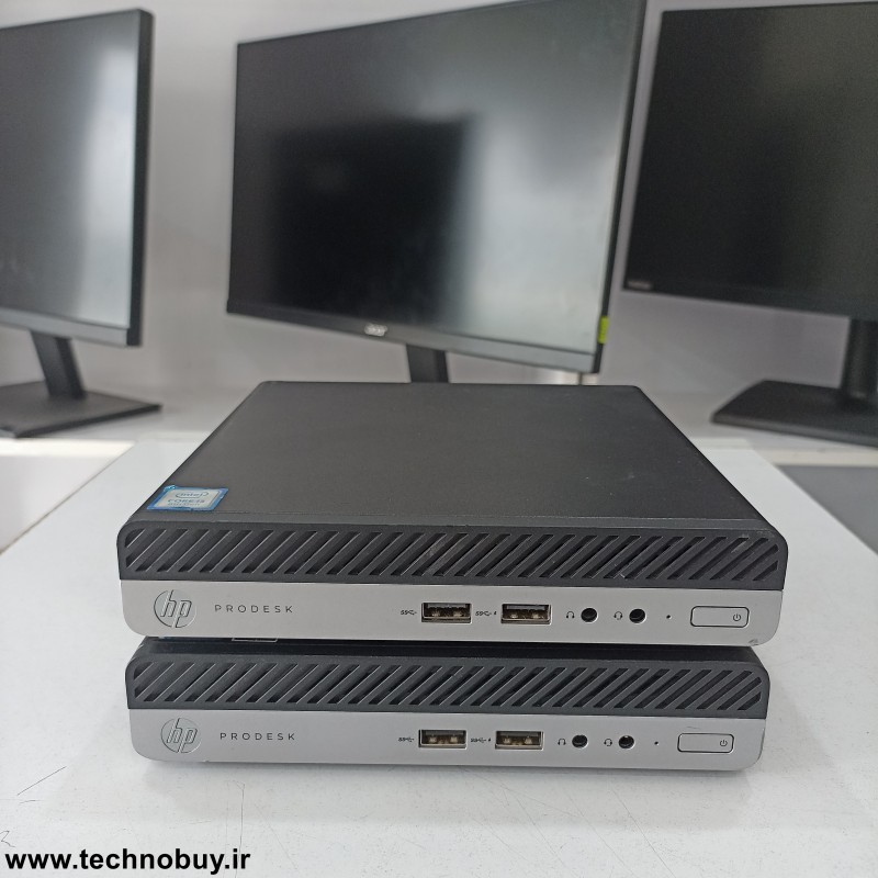 تاینی کیس استوک HP 800/600 G4 پردازنده نسل 8