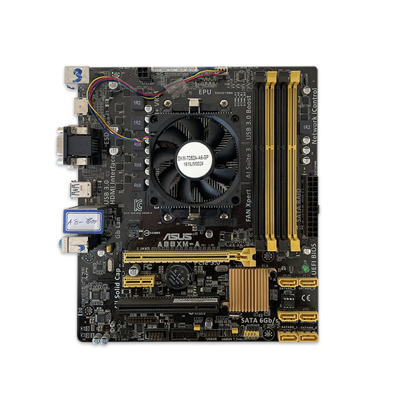 باندل مادربرد Asus  A88 XM-A + پردازنده AMD A4 7300 + فن CPU