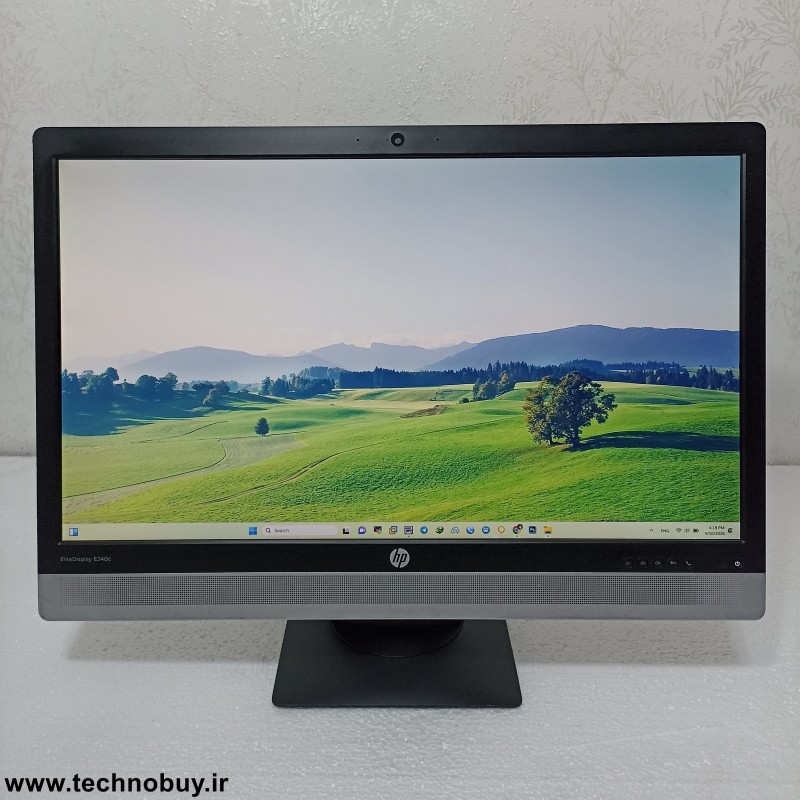 مانیتور 24 اینج استوک HP E240C ( بلندگو، دوربین)