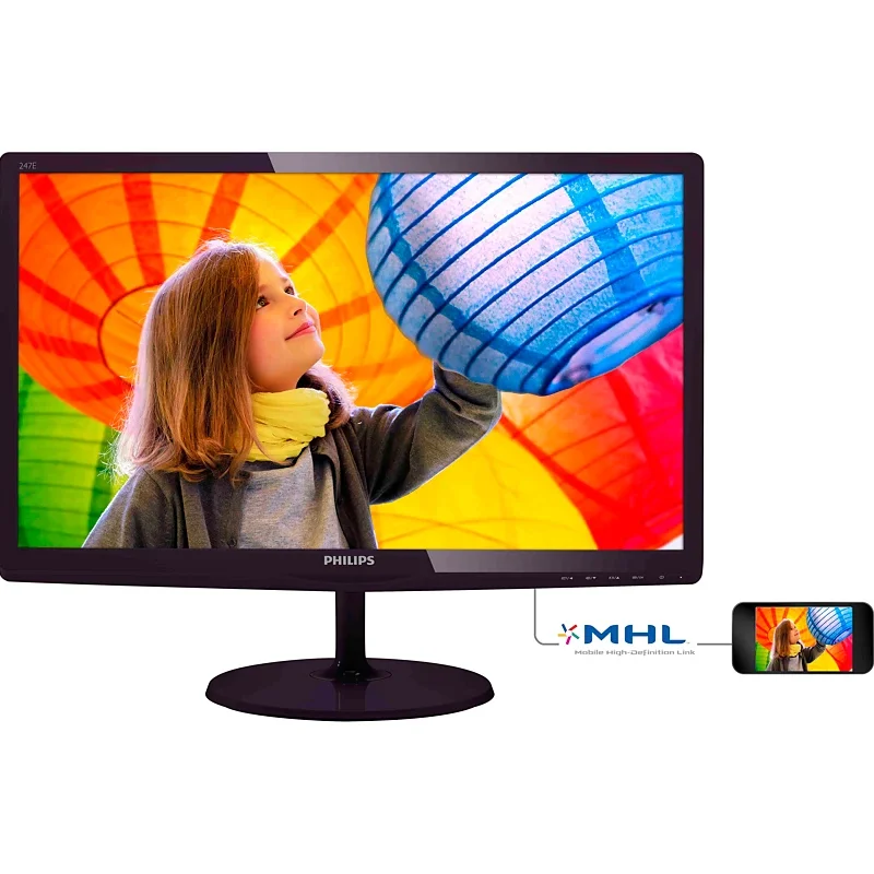 مانیتور 24 اینچ Philips 247E6 اسپیکردار