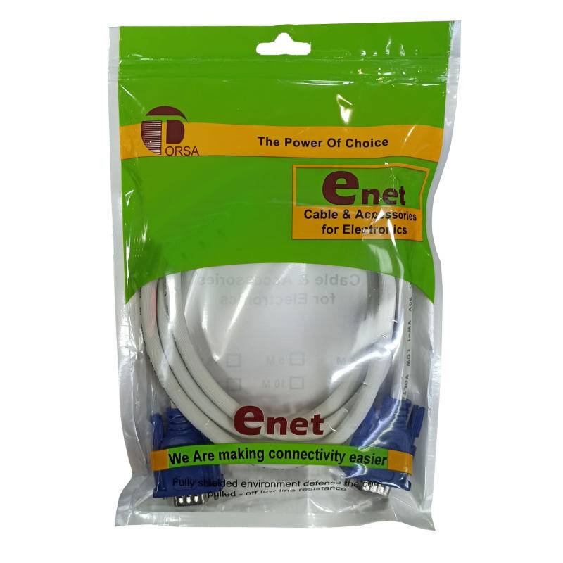 کابل تصویر VGA یک نیم متری Enet