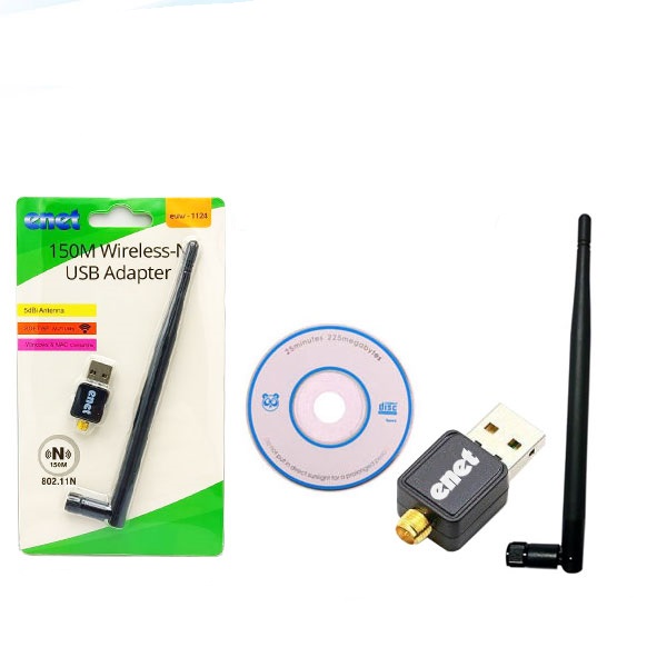 کارت شبکه USB  ای نت مدل euw-1124