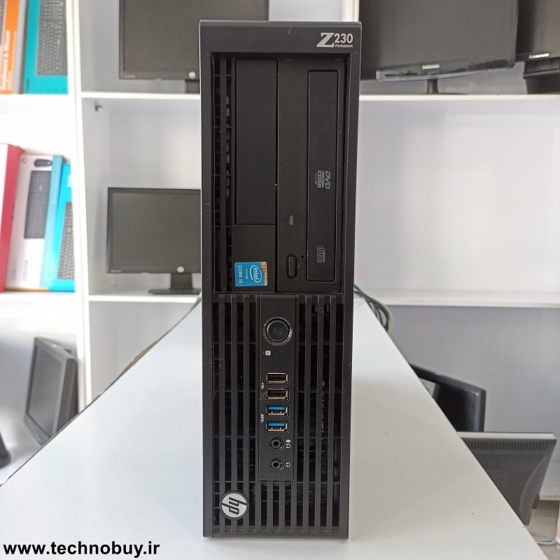 مینی کیس استوک  HP Z230 corei5 (gen4)/Ram 4G
