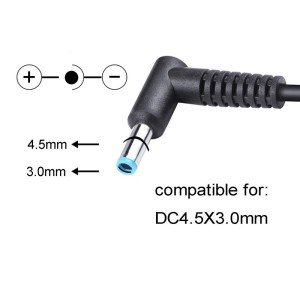 شارژر لپ تاپ اچ پی 90W سوکت ریز (HP 19.5V, 4.62A)