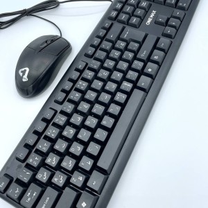 کیبورد و ماوس سیم دار وان مکس مدل OM-KM2000