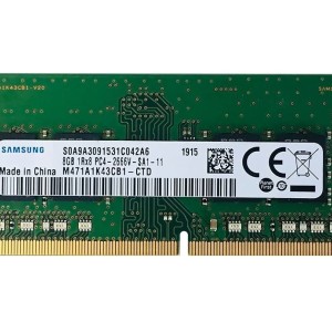 رم استوک لپ‌تاپ Samsung 8GB 1Rx8 PC4-2666v-SA1-11