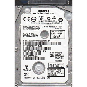 هارد استوک 320GB اینترنال 2.5 اینچ Hitachi مدل HTS723232A7A364