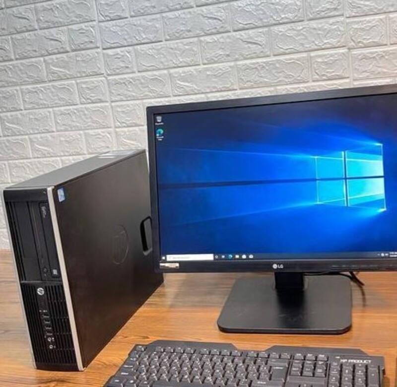 کامپیوتر کیسCore i5 Turbo+ HP /مانیتور23 پکیج کامل